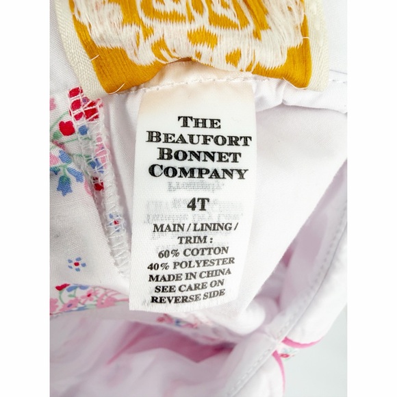 The Beaufort Bonnet Company Cindy Lou Sash Dress East Bay Bouquet Hamptons - Picture 6 of 8